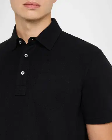 Ralph Lauren Purple Label Cotton-Cashmere Piqué Polo Shirt | Thumbnail 5