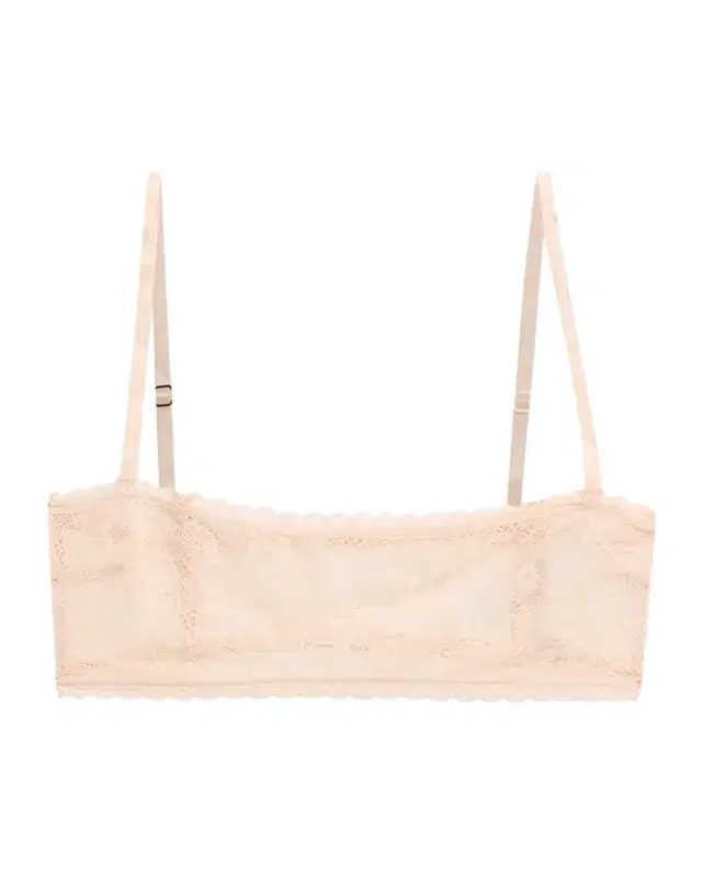 Kiki De Montparnasse Dahlia Scalloped Lace Bandeau