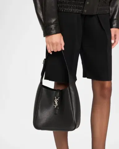 Saint Laurent Le 5 A 7 Small Shoulder Bag in Smooth Supple Leather | Thumbnail 2 Saint Laurent Le 5 A 7 Small Shoulder Bag in Smooth Supple Leather | Thumbnail 2