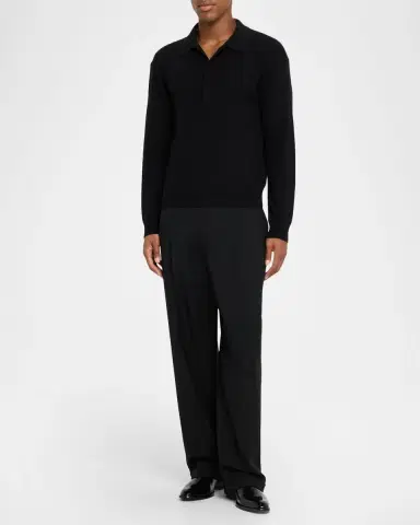 Saint Laurent Men's Roman 35 Leather Side-Zip Ankle Boots | Thumbnail 2 Saint Laurent Men's Roman 35 Leather Side-Zip Ankle Boots | Thumbnail 2