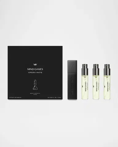 Mind Games Opera Mate Extrait de Parfum Travel Trio Gift Set, 3 x 0.25 oz. | Thumbnail 2