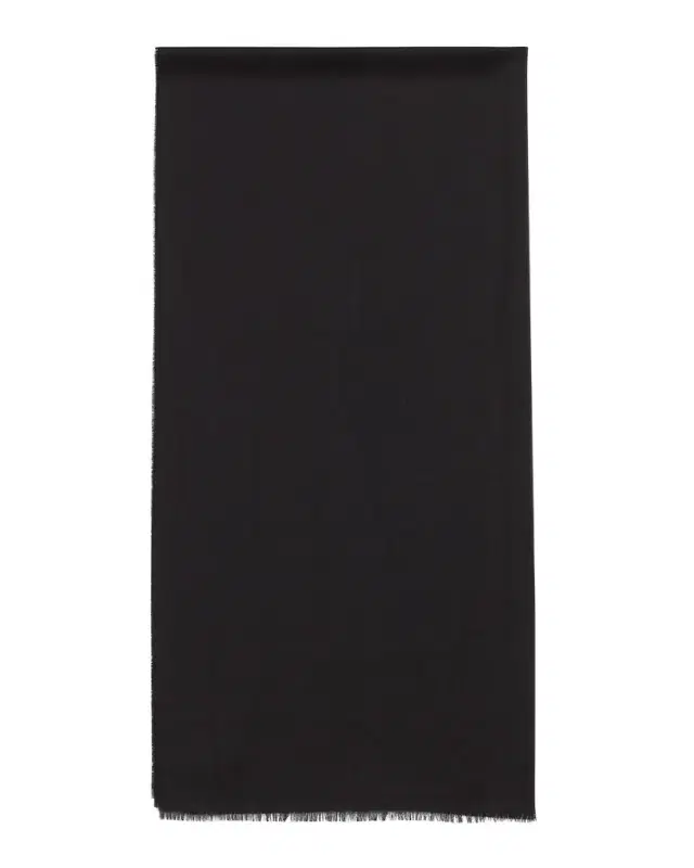 Logo Wool Scarf