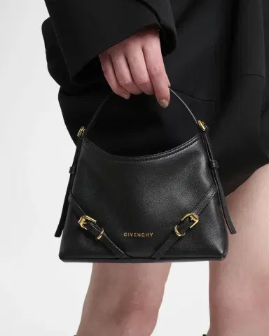 Givenchy Voyou Nano Top-Handle Bag in Shiny Leather | Thumbnail 2 Givenchy Voyou Nano Top-Handle Bag in Shiny Leather | Thumbnail 2
