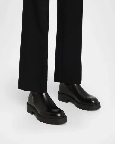 The Row Nobilis Leather Ankle Booties | Thumbnail 2 The Row Nobilis Leather Ankle Booties | Thumbnail 2