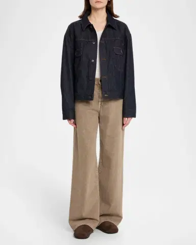 The Row Hudson Shearling-Lined Suede Slide Mules | Thumbnail 3 The Row Hudson Shearling-Lined Suede Slide Mules | Thumbnail 3