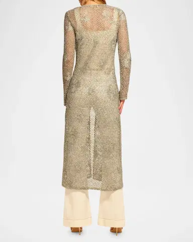 Ramy Brook Liana Crochet-Knit Duster | Thumbnail 3 Ramy Brook Liana Crochet-Knit Duster | Thumbnail 3