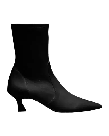 Stuart Weitzman 50mm Vinnie Stretch Leather Booties | Thumbnail 1