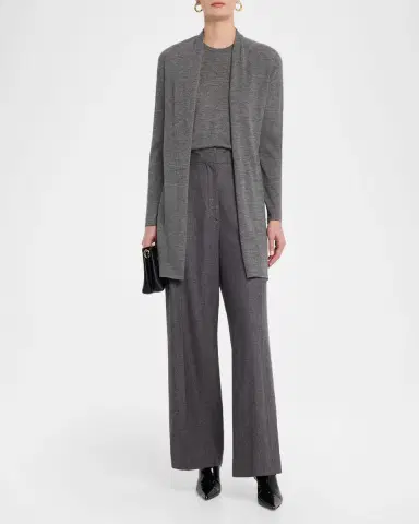 Neiman Marcus Cashmere Collection Superfine Cashmere Sleeveless Shell | Thumbnail 2 Neiman Marcus Cashmere Collection Superfine Cashmere Sleeveless Shell | Thumbnail 2