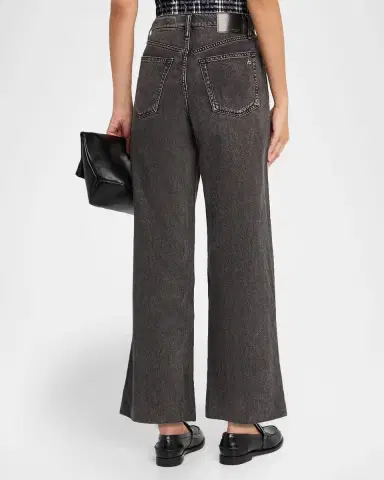 rag & bone Featherweight Andi Wide Ankle Jeans | Thumbnail 3 rag & bone Featherweight Andi Wide Ankle Jeans | Thumbnail 3