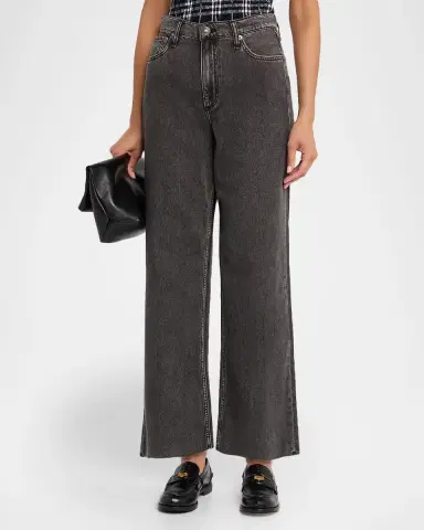 rag & bone Featherweight Andi Wide Ankle Jeans | Thumbnail 4 rag & bone Featherweight Andi Wide Ankle Jeans | Thumbnail 4
