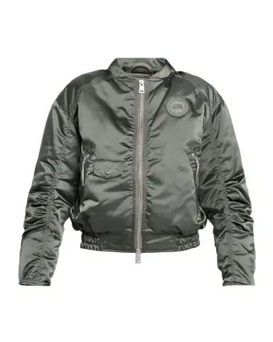 Canada Goose Jade Down Satin Bomber Jacket | Thumbnail 1 Canada Goose Jade Down Satin Bomber Jacket | Thumbnail 1