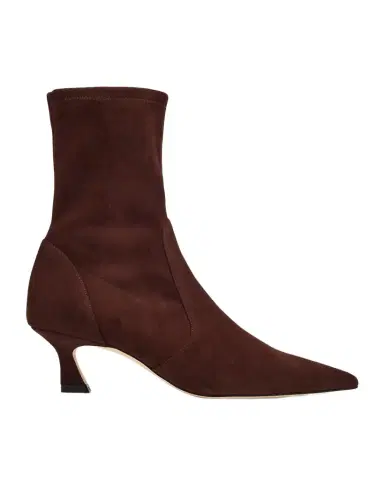 Stuart Weitzman 50mm Vinnie Suede Stretch Booties | Thumbnail 1 Stuart Weitzman 50mm Vinnie Suede Stretch Booties | Thumbnail 1