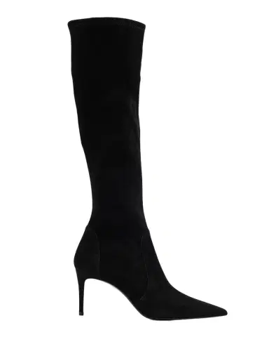 Stuart Weitzman 75mm Stuart Power Suede Knee-High Boots | Thumbnail 1 Stuart Weitzman 75mm Stuart Power Suede Knee-High Boots | Thumbnail 1