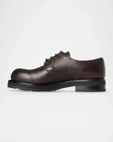 The Row Leather Derby Lug-Sole Shoes | Thumbnail 3