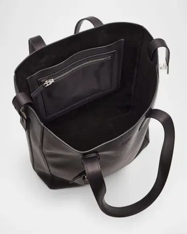 Tom Ford Men's Natural Leather North-South Tote Bag | Thumbnail 4