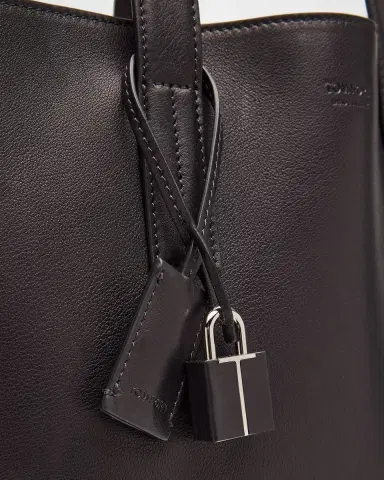 Tom Ford Men's Natural Leather North-South Tote Bag | Thumbnail 6