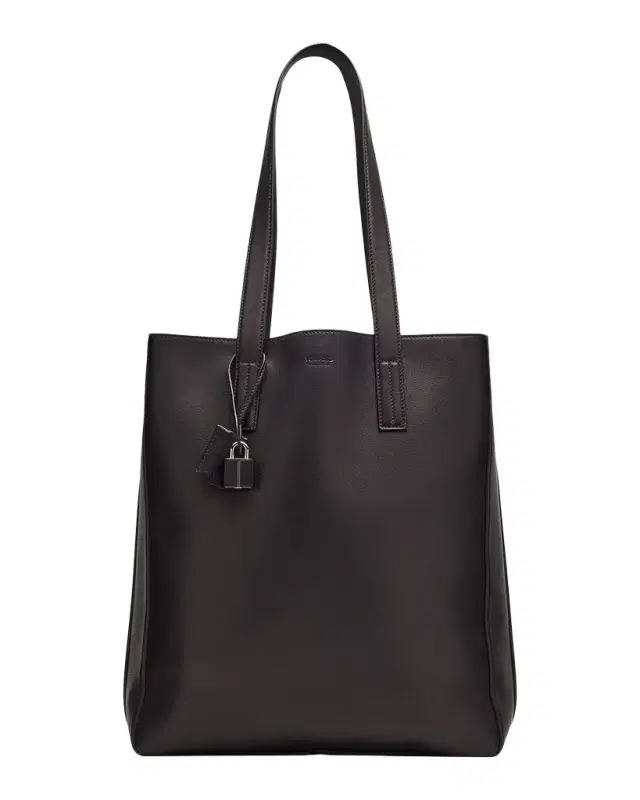 TOM FORD Men 's Natural Leather North-South Tote Bag