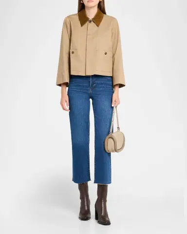 FRAME The Small Trench Coat | Thumbnail 2