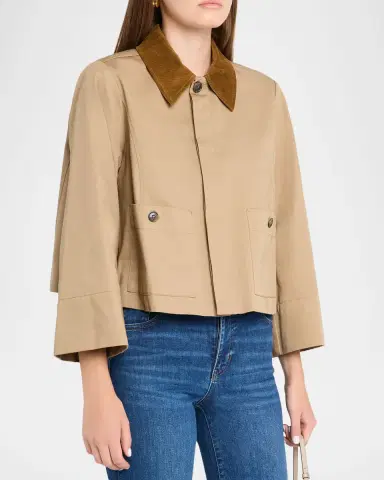 FRAME The Small Trench Coat | Thumbnail 4