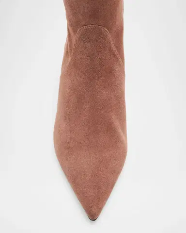 Stuart Weitzman 50mm Vinnie Suede Knee-High Boots | Thumbnail 6