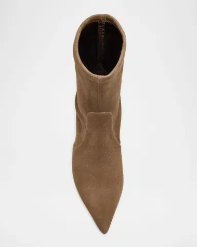 Stuart Weitzman 50mm Vinnie Suede Stretch Booties | Thumbnail 6 Stuart Weitzman 50mm Vinnie Suede Stretch Booties | Thumbnail 6