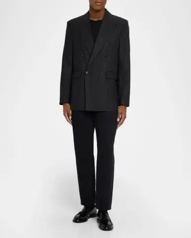 Frame Men's Pinstripe Wool Blazer | Thumbnail 2 Frame Men's Pinstripe Wool Blazer | Thumbnail 2