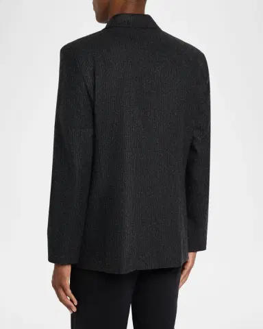 Frame Men's Pinstripe Wool Blazer | Thumbnail 3 Frame Men's Pinstripe Wool Blazer | Thumbnail 3
