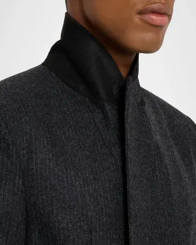 Frame Men's Pinstripe Wool Blazer | Thumbnail 7 Frame Men's Pinstripe Wool Blazer | Thumbnail 7