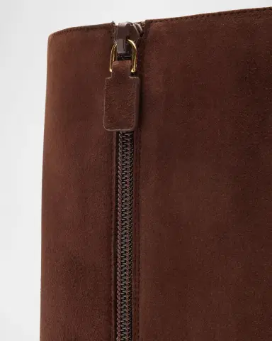 Stuart Weitzman Maeve Suede Knee-High Zip Boots | Thumbnail 5