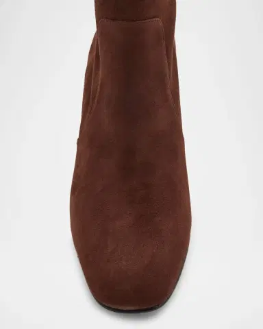 Stuart Weitzman Maeve Suede Knee-High Zip Boots | Thumbnail 6