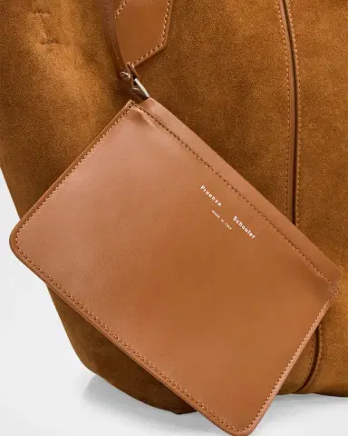 Proenza Schouler Large Chelsea Suede Tote Bag | Thumbnail 5 Proenza Schouler Large Chelsea Suede Tote Bag | Thumbnail 5