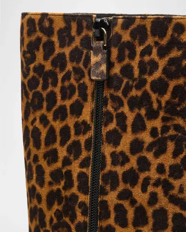 Stuart Weitzman 50mm Vinnie Leopard-Printed Suede Knee-High Boots | Thumbnail 5 Stuart Weitzman 50mm Vinnie Leopard-Printed Suede Knee-High Boots | Thumbnail 5