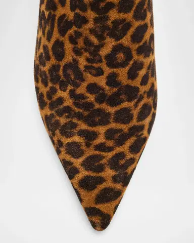 Stuart Weitzman 50mm Vinnie Leopard-Printed Suede Knee-High Boots | Thumbnail 6 Stuart Weitzman 50mm Vinnie Leopard-Printed Suede Knee-High Boots | Thumbnail 6