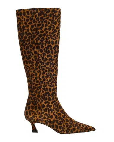 Stuart Weitzman 50mm Vinnie Leopard-Printed Suede Knee-High Boots | Thumbnail 1 Stuart Weitzman 50mm Vinnie Leopard-Printed Suede Knee-High Boots | Thumbnail 1