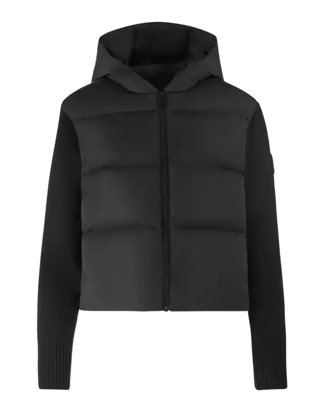 Canada Goose HyBridge Wide Quilt Knit Hoodie