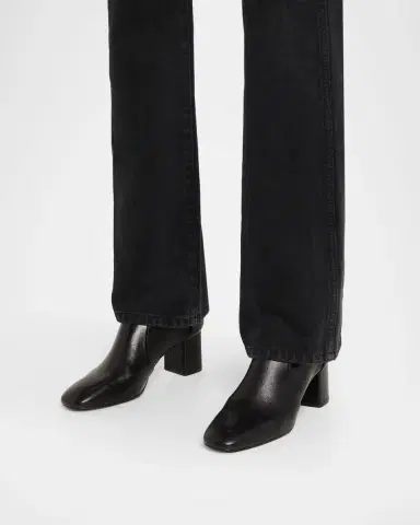 Stuart Weitzman Lucie Leather Booties | Thumbnail 2