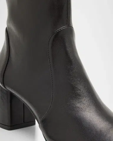 Stuart Weitzman Lucie Leather Booties | Thumbnail 5