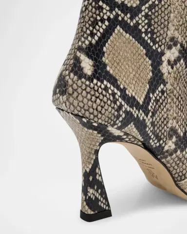 Stuart Weitzman 85mm Vinnie Snake-Printed Leather Knee-High Boots | Thumbnail 5 Stuart Weitzman 85mm Vinnie Snake-Printed Leather Knee-High Boots | Thumbnail 5