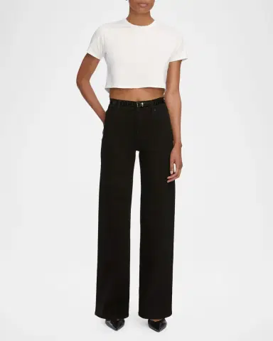 Frame Le Slim Palazzo Jeans | Thumbnail 2 Frame Le Slim Palazzo Jeans | Thumbnail 2