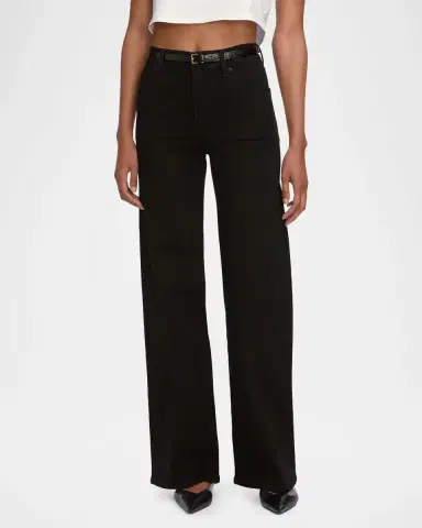 Frame Le Slim Palazzo Jeans | Thumbnail 4 Frame Le Slim Palazzo Jeans | Thumbnail 4