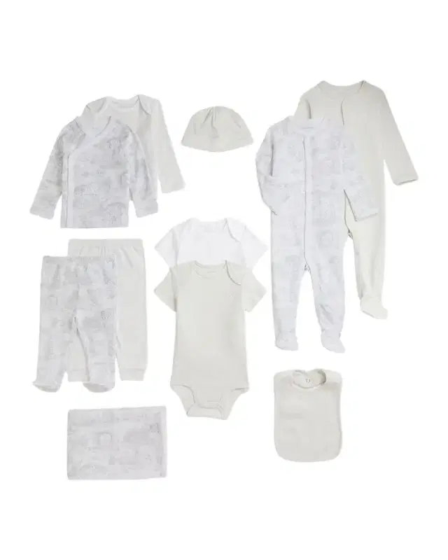 Polo Ralph Lauren Kid 's 11-Piece Cotton Interlock Gift Set