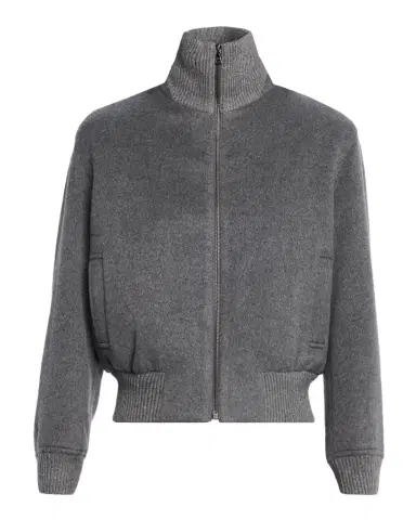 TSE Cashmere Double-Faced Cashmere Bomber Jacket | Thumbnail 1