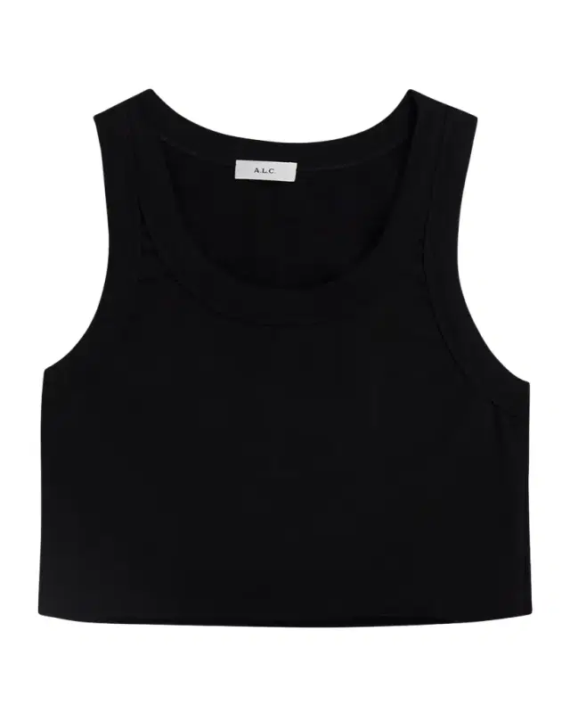 A.L.C. Halsey Cropped Tank Top