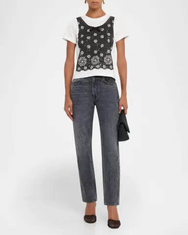 Marc Jacobs Trompe-L 'oeil Slim Crewneck Tee | Thumbnail 2