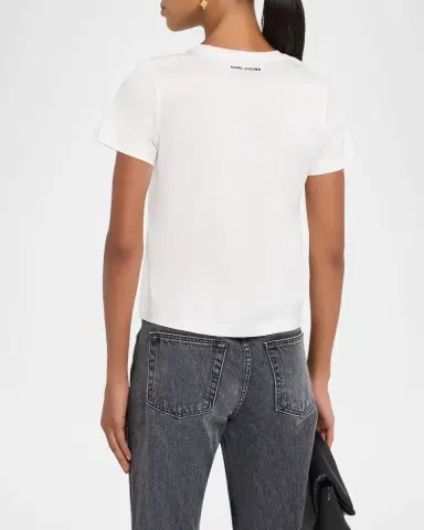 Marc Jacobs Trompe-L 'oeil Slim Crewneck Tee | Thumbnail 3