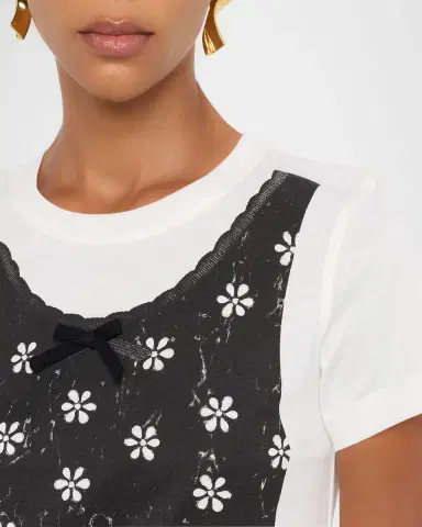 Marc Jacobs Trompe-L 'oeil Slim Crewneck Tee | Thumbnail 5