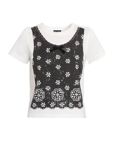Marc Jacobs Trompe-L 'oeil Slim Crewneck Tee | Thumbnail 1
