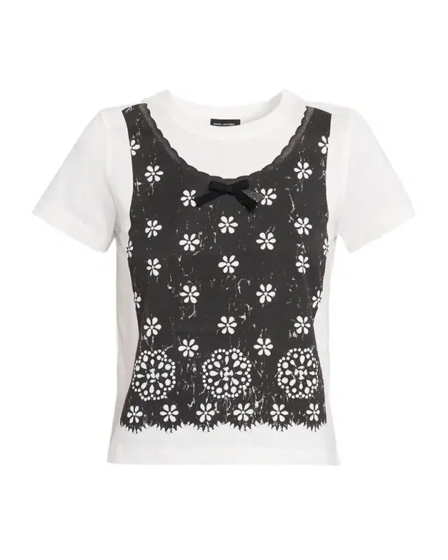 Trompe-L 'oeil Slim Crewneck Tee