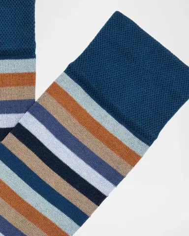Marcoliani Men's 2-Pack Pima Cotton Crew Socks | Thumbnail 2 Marcoliani Men's 2-Pack Pima Cotton Crew Socks | Thumbnail 2