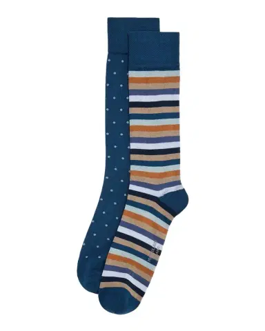 Marcoliani Men's 2-Pack Pima Cotton Crew Socks | Thumbnail 1 Marcoliani Men's 2-Pack Pima Cotton Crew Socks | Thumbnail 1